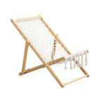 Set of 2 Weaving Chairs with Handwoven Rope