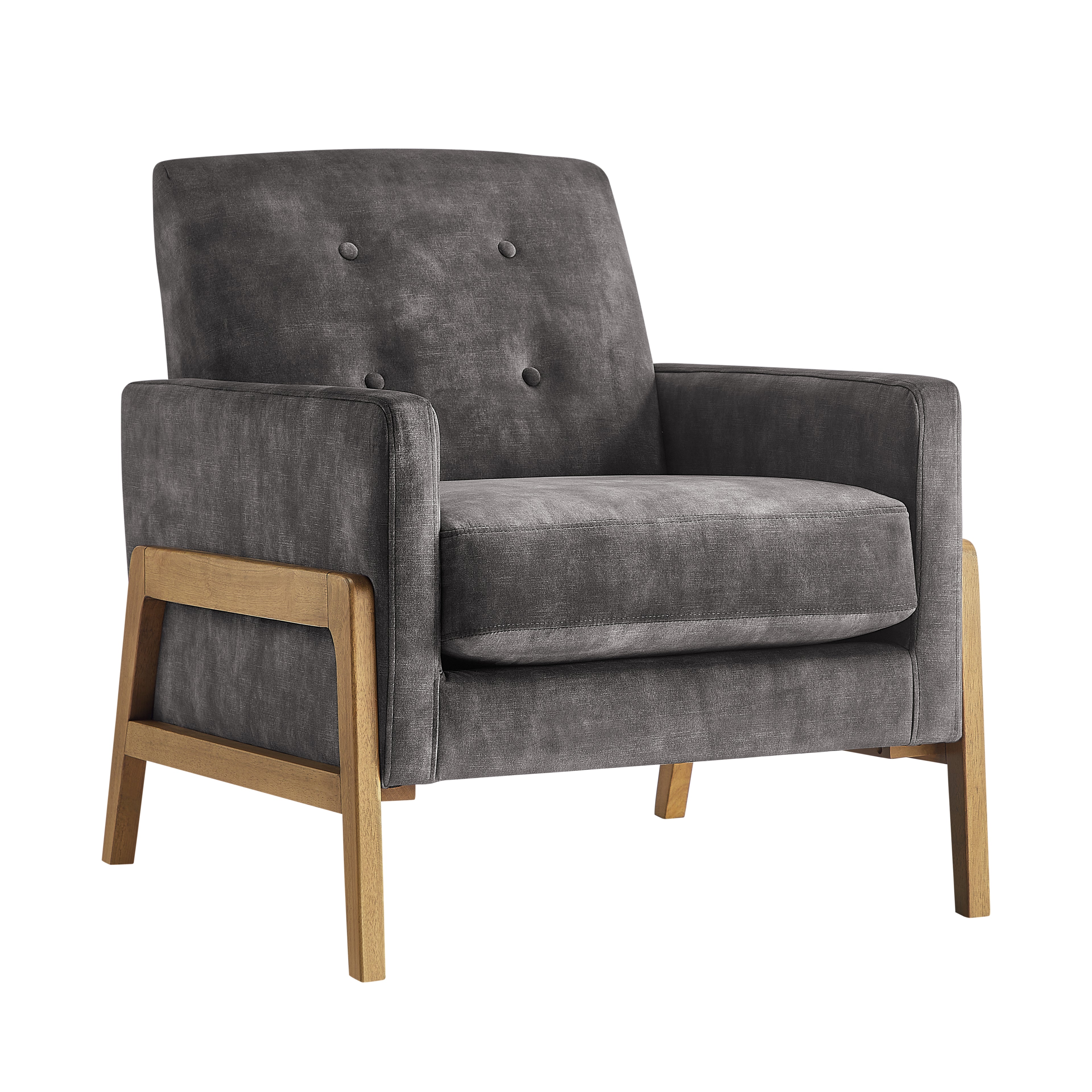 Matson Tufted Back Accent Chair - Coal