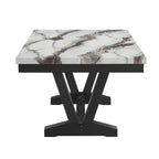 Panda Marble Dining Table
