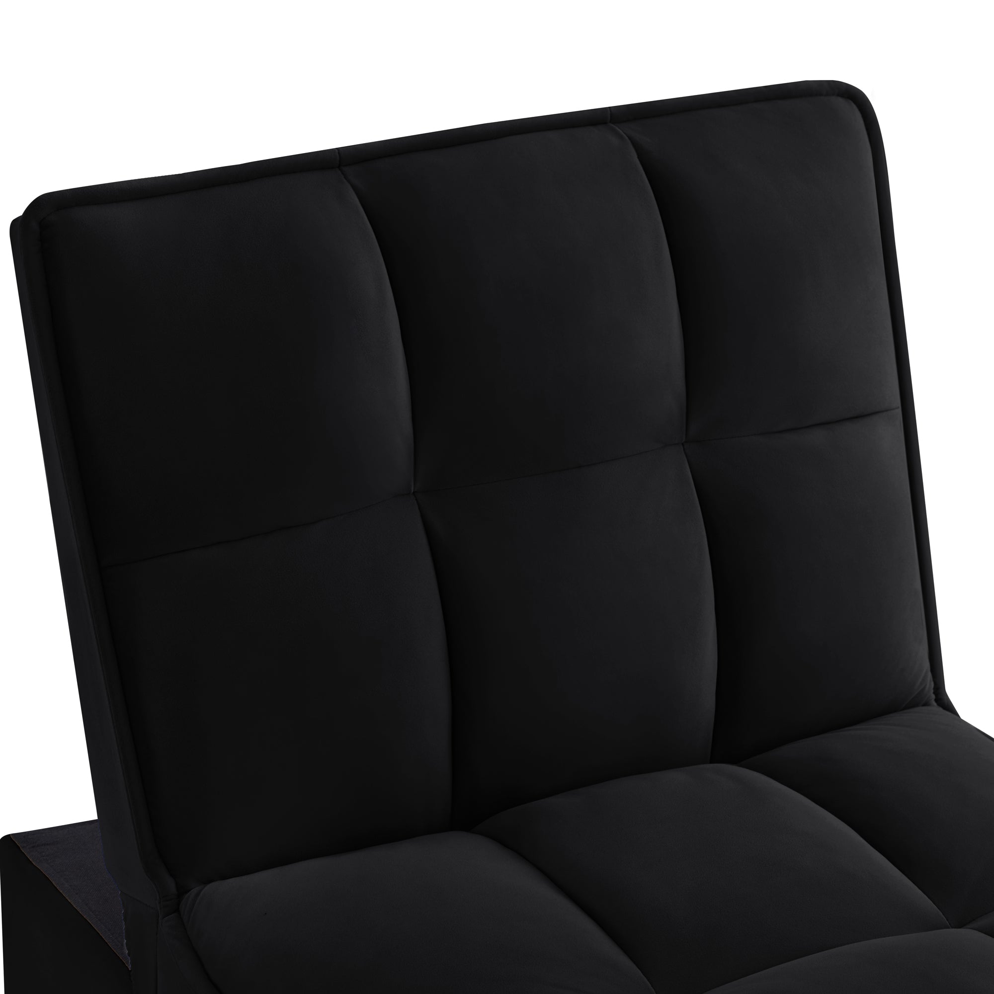 4 In1 Multi-Function Single Sofa Bed with Storage Pockets