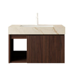 EIDEN 30" Bathroom Vanity & Sink - Floating Storage Cabinet