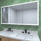 60 Inch W x 30 Inch H Rectangular LED Bathroom Mirror