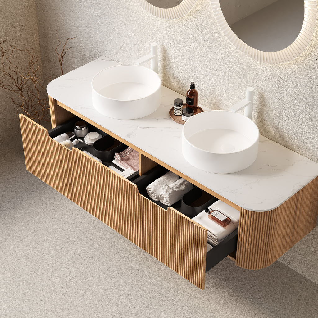 DINA 60" Bathroom Vanity & Sinks