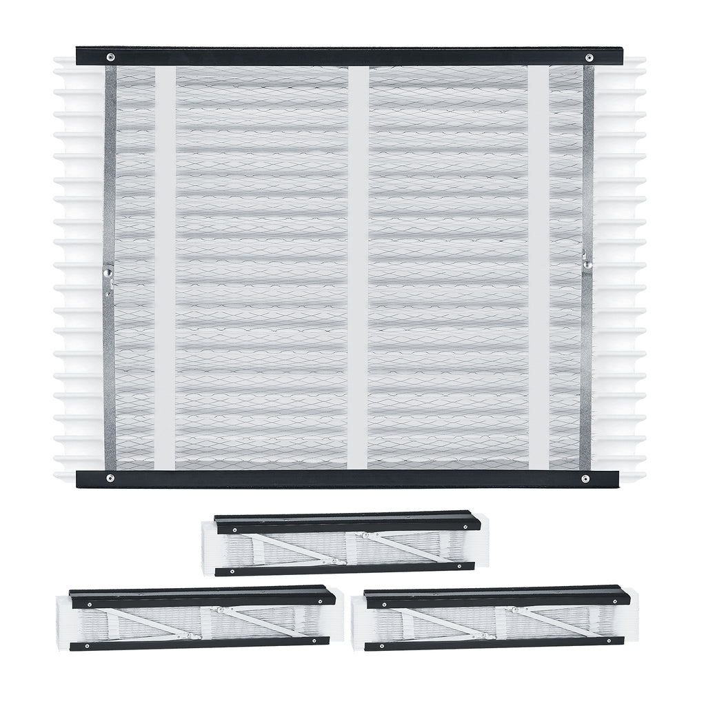 Air Filters MERV 11 Electrostatic Pleated HVAC Furnace Filter 4-Pack