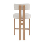 Stylish 26.5'' Round Stools with Low Back