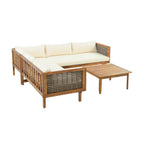 Sectional Seating Group With Waterproof Cushions