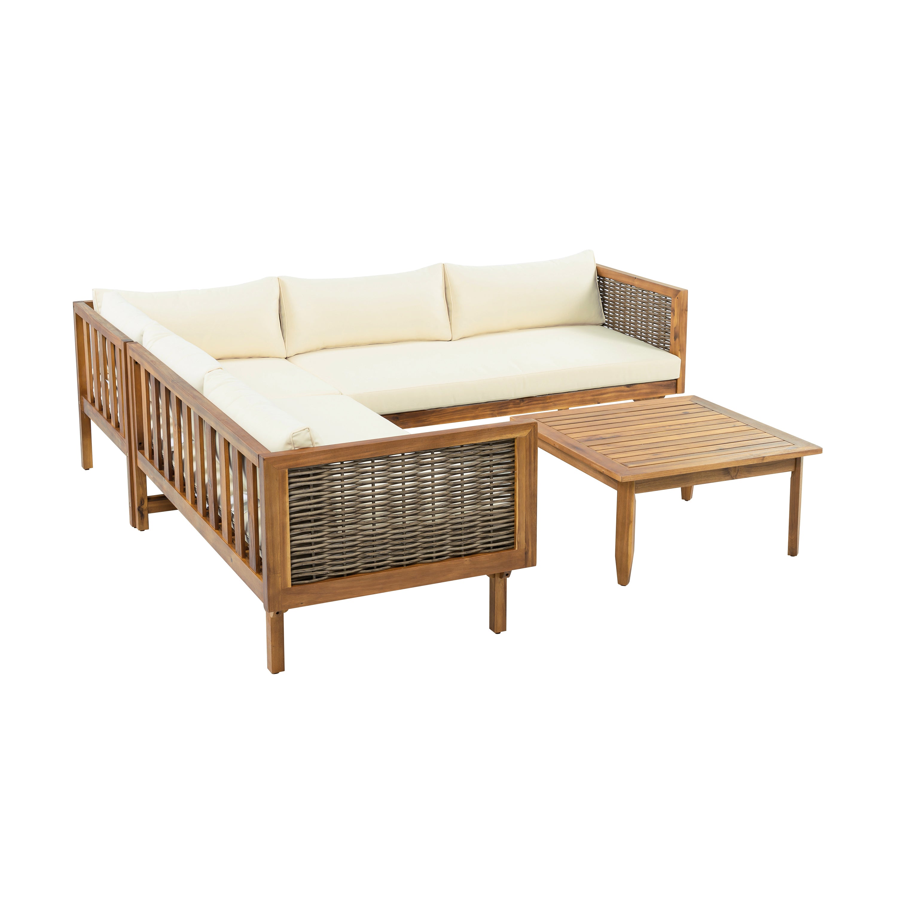 Sectional Seating Group With Waterproof Cushions
