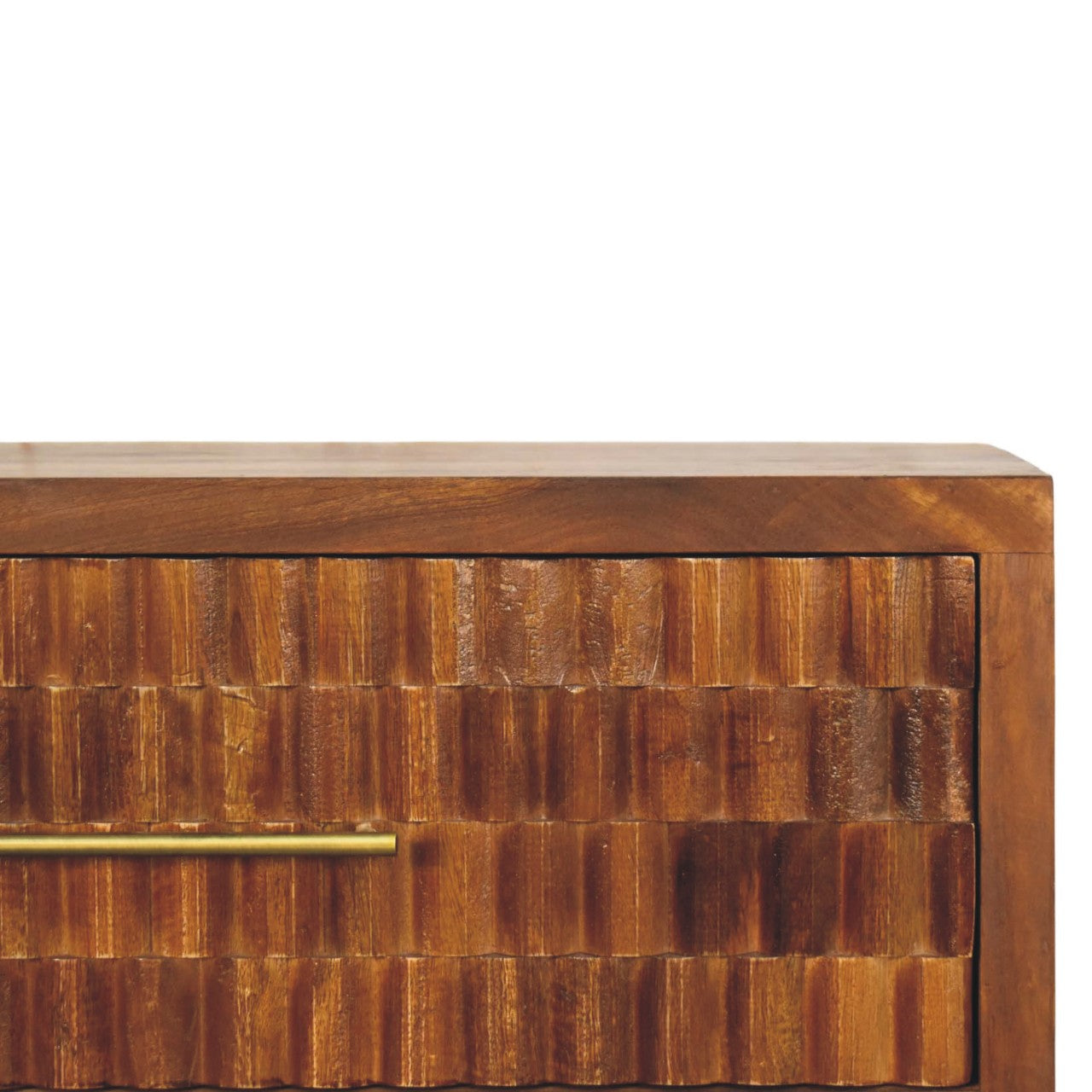 Solid Wood Cadiz Carved Chest