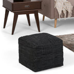 Fredrik 18 Inch Wide Square Pouf