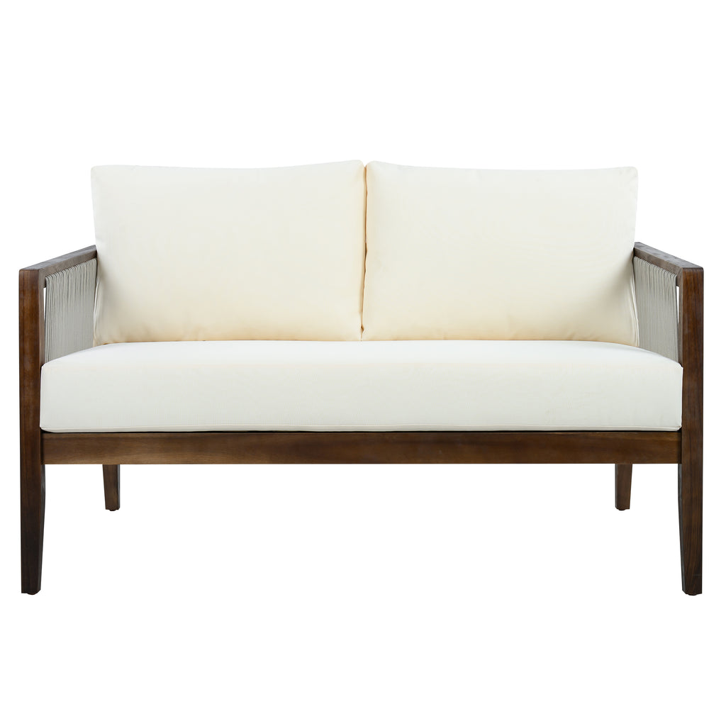 Outdoor Loveseat and Coffee Table Set