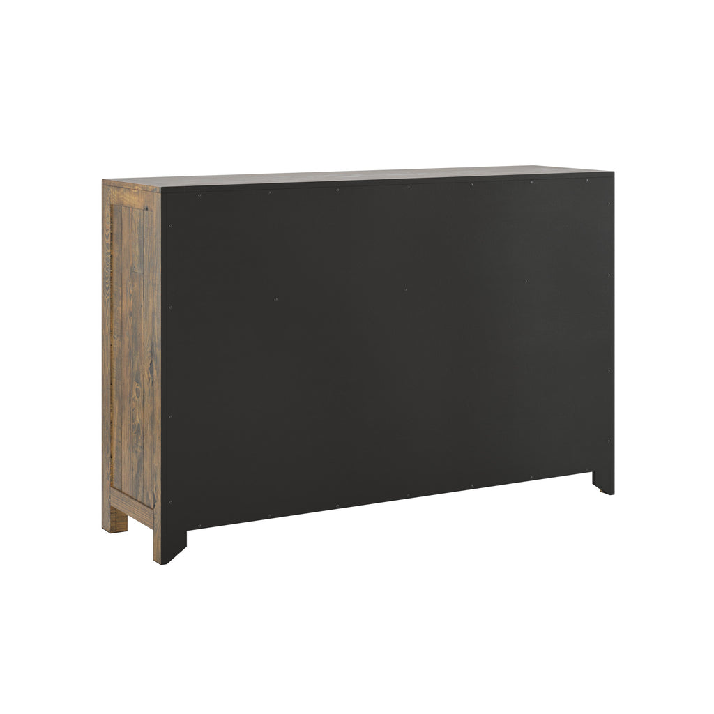 Brown 7-Drawer Dresser