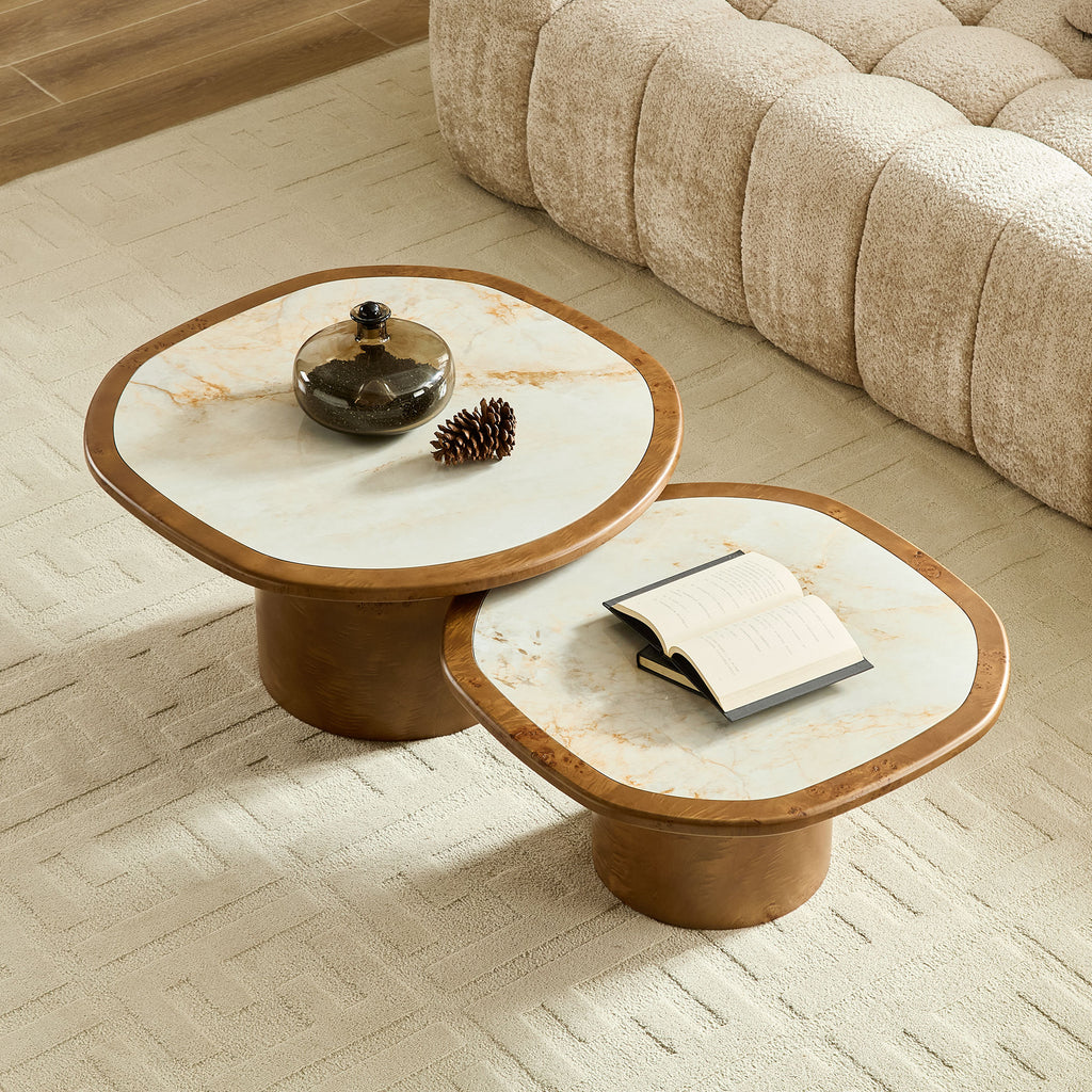 Irregular Coffee Table Set
