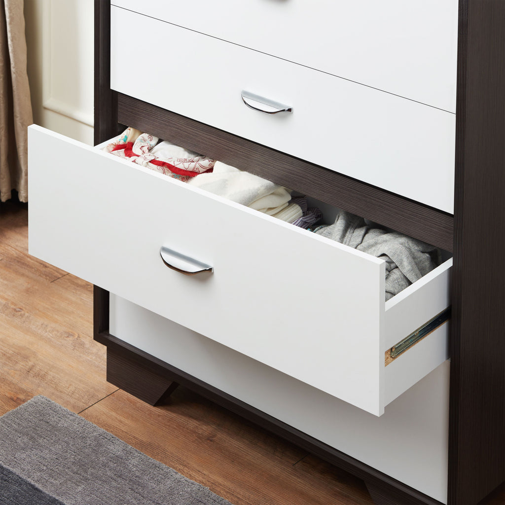 Eloy 5 Drawer Rectangular Drawer Chest