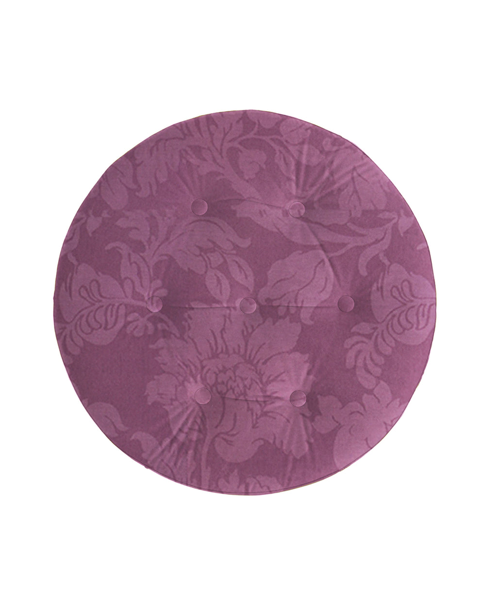 Yolanda 24" Round Upholstered Accent Ottoman