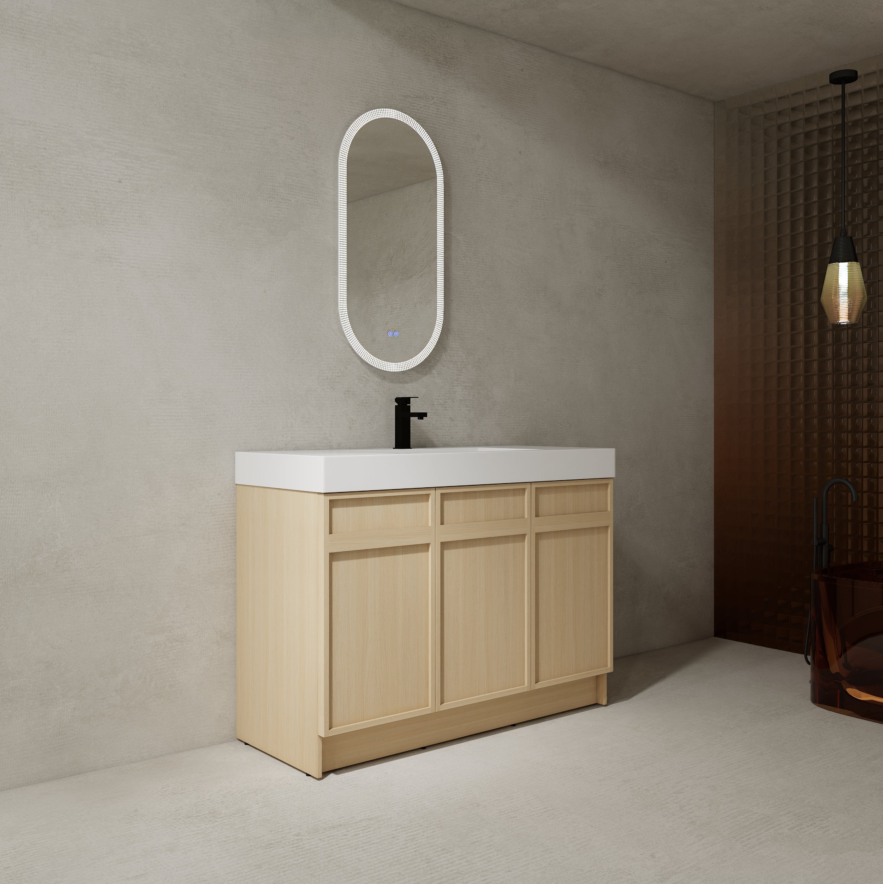48" Freestanding Bathroom Vanity