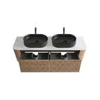 Erba 60 Inch Bathroom Vanity with Sink, Honey