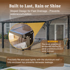 14x10 FT Hardtop Gazebo