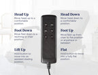 Twin XL Adjustable Sleep to Stand Bed with Convenient Lift Assist TXL