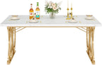 63" Modern Dining Table