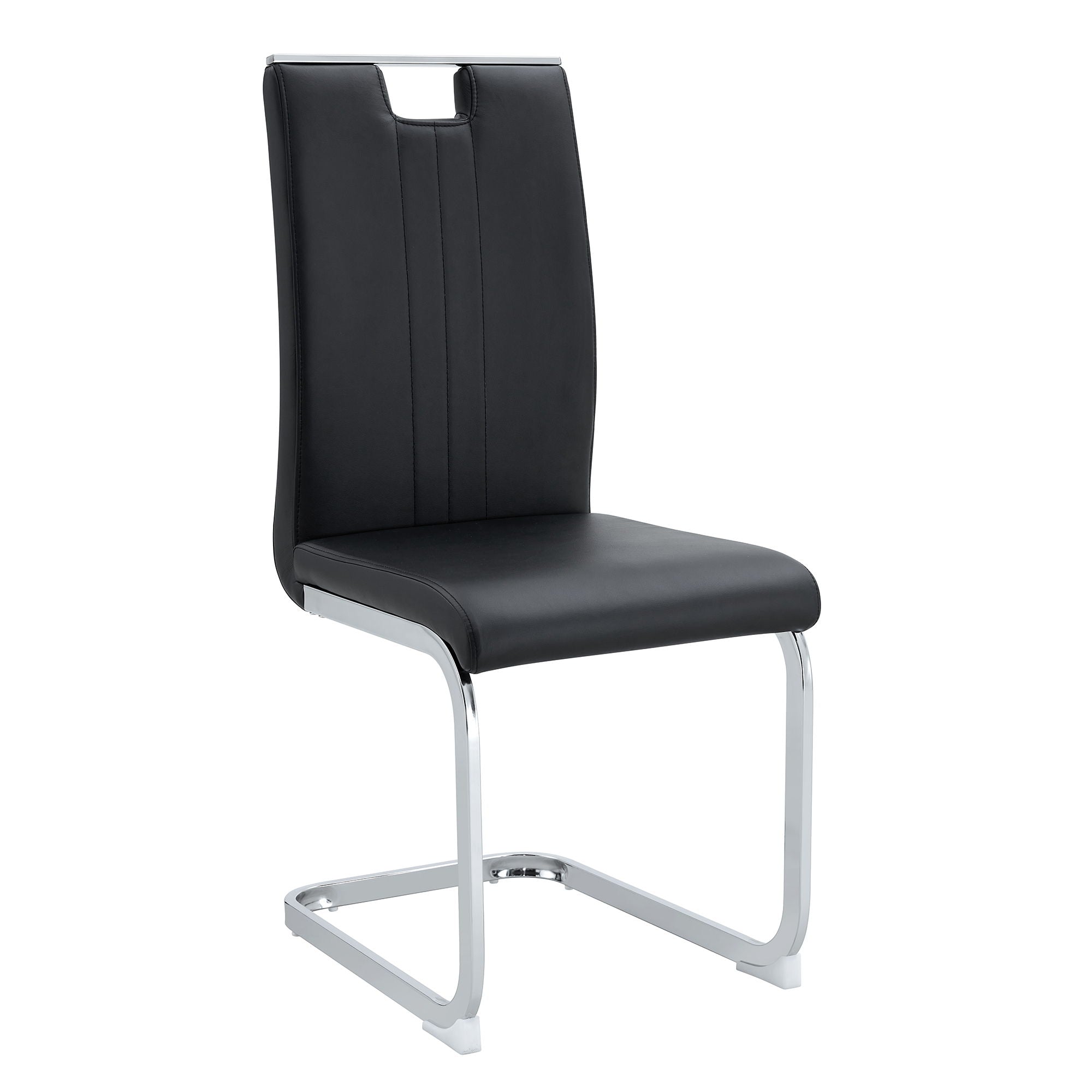 Bow Shaped Chairs with Ergonomic Design and Non-Slip Base