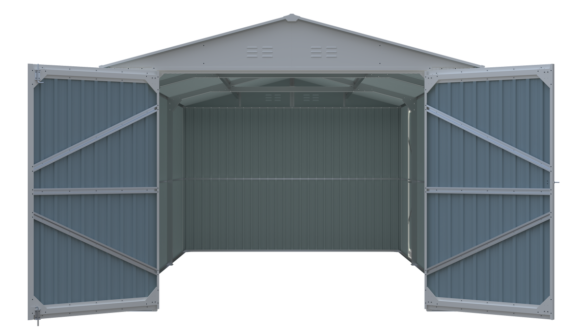 Outdoor Storage Shed 20x13 FT - Metal Garden Shed