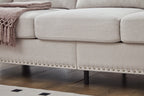 83" Modern Classic Design Three Seater Sofa