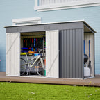 10'x4' Outdoor Metal Storage Shed