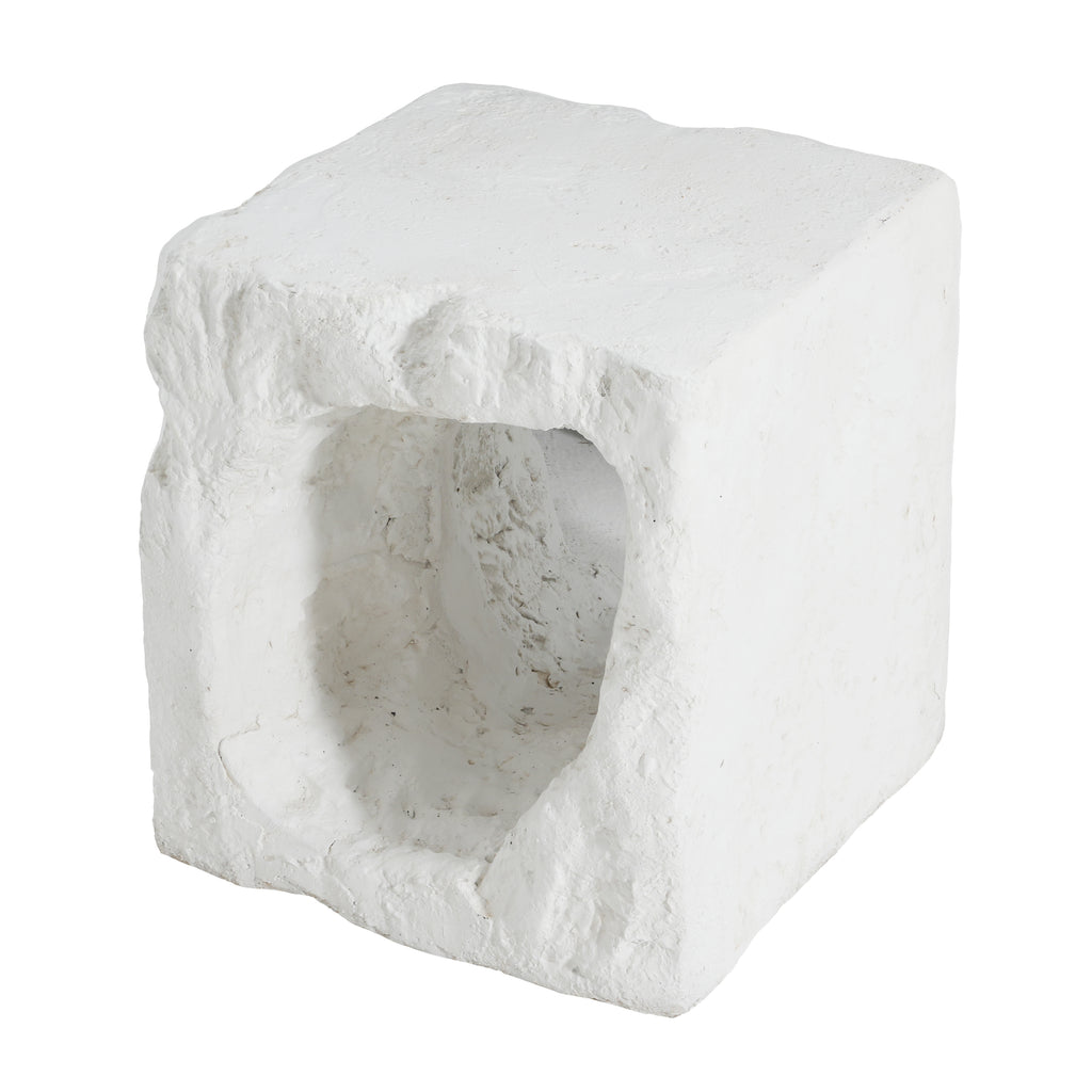 Lyra Outdoor Patio Karst Cave Inspired MGO Side Table