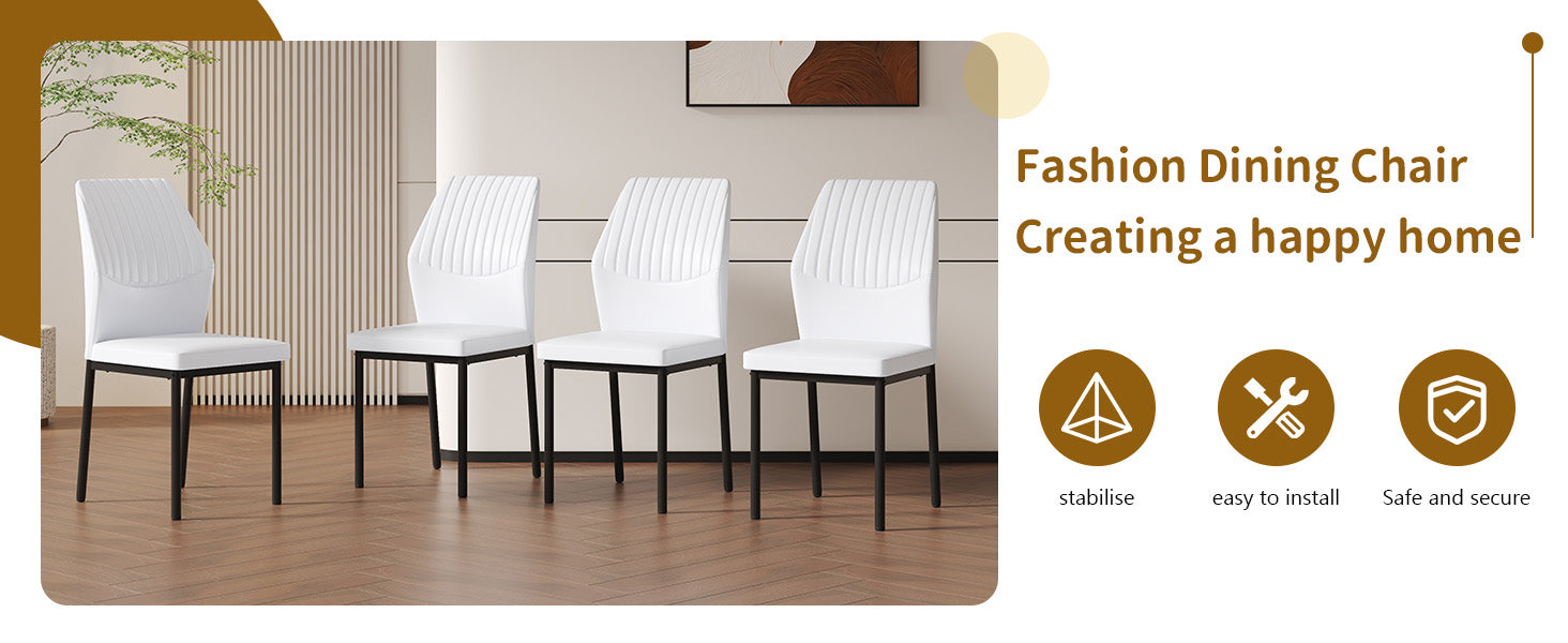 4-Piece Set of Seating for Dining