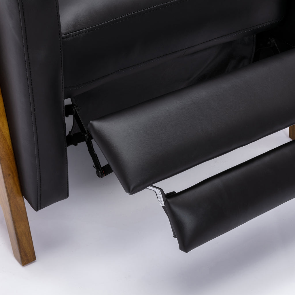 Richland Leather Push Back Recliner