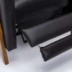 Richland Leather Push Back Recliner
