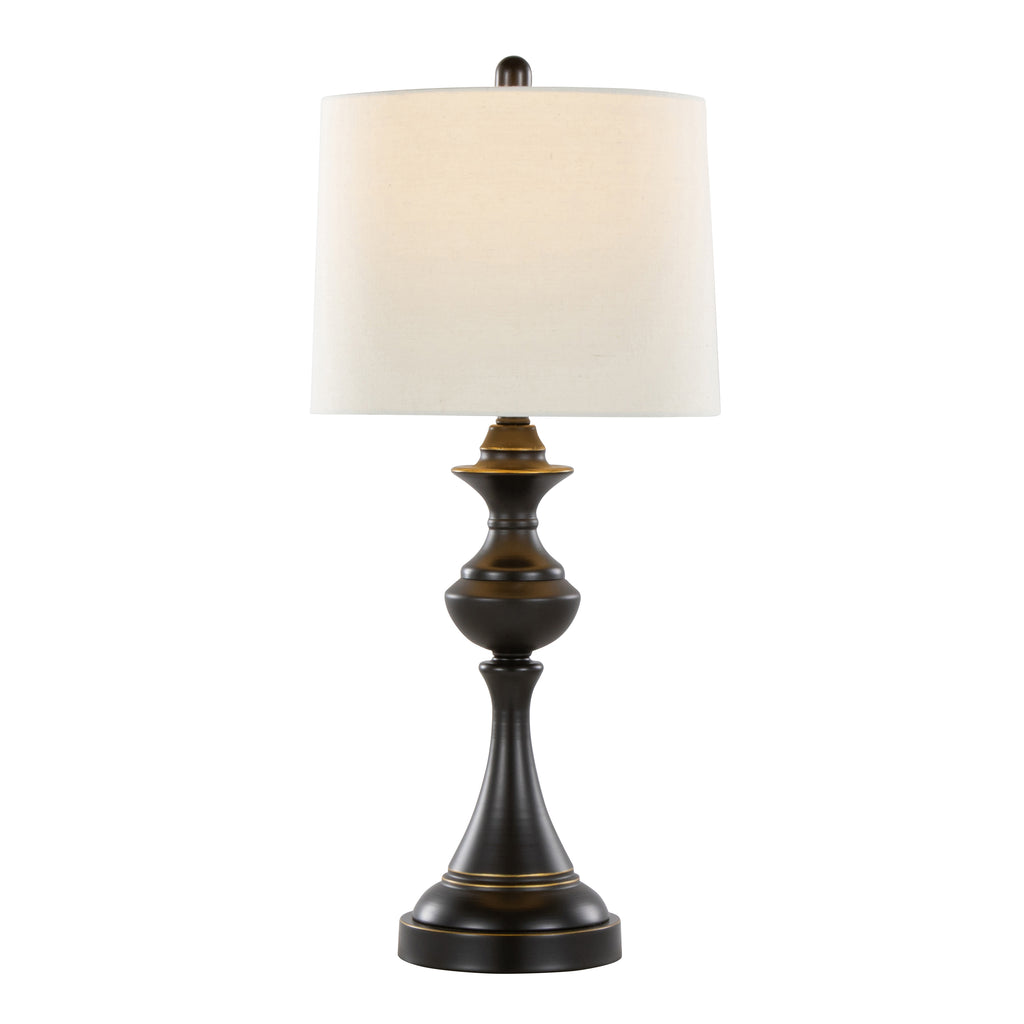 Montgomery 29" Contemporary Metal Table Lamp in Oil Rubbed Bronze
