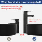 Ceramic Circular Vessel Bathroom Sink Art Sink