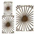 Set of 3 Jennings Metal Discs, Wall Decor