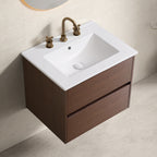 Modern Bathroom Vanity with Ceramic Basin