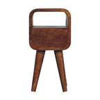 Solid Wood Extra Mini Curve Bedside
