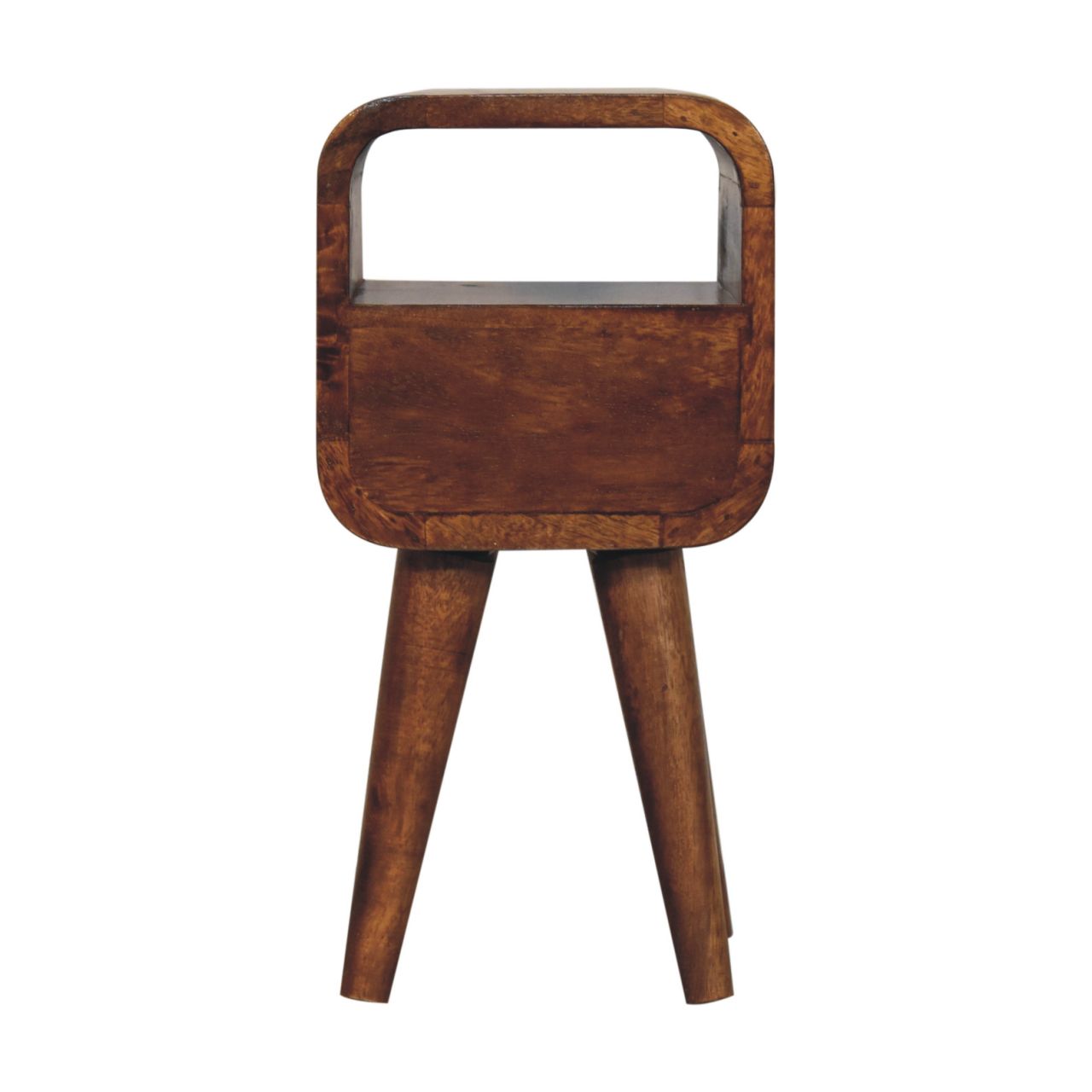 Solid Wood Extra Mini Curve Bedside