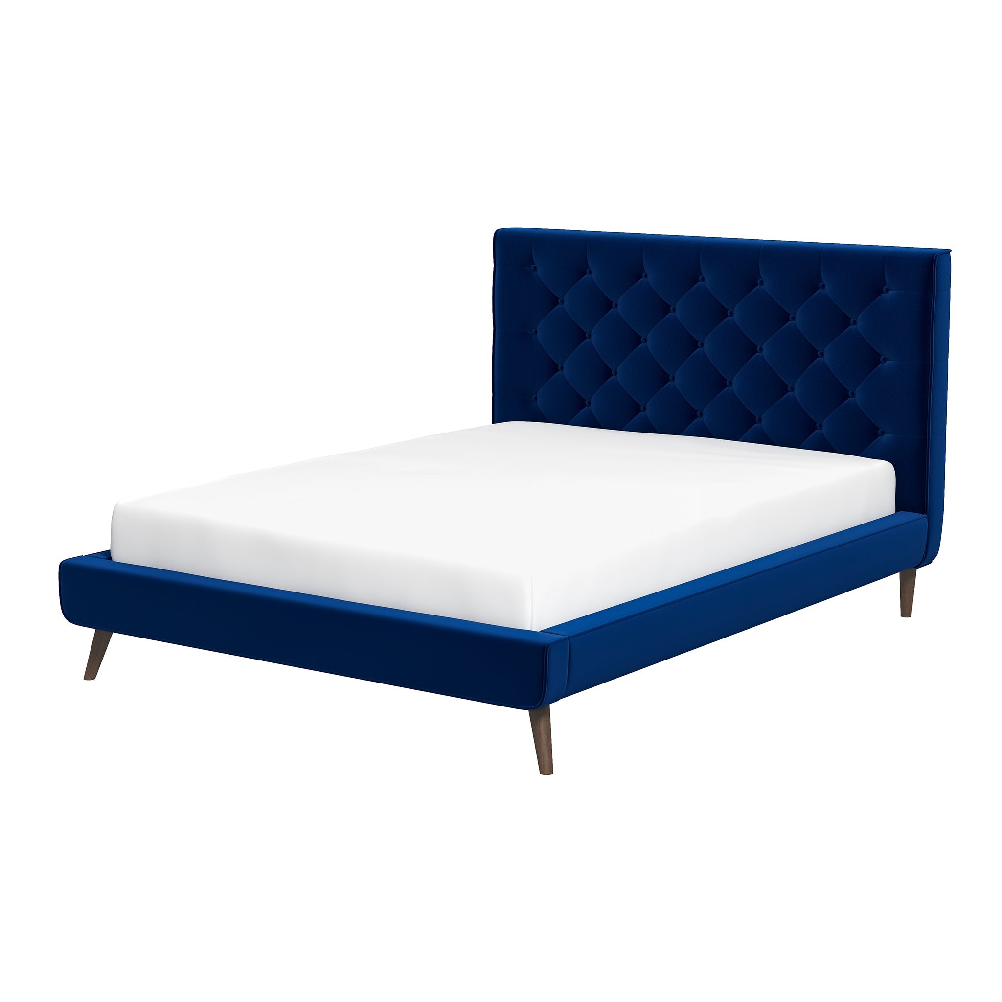 Dillon Mid-Century Modern Platform Bed