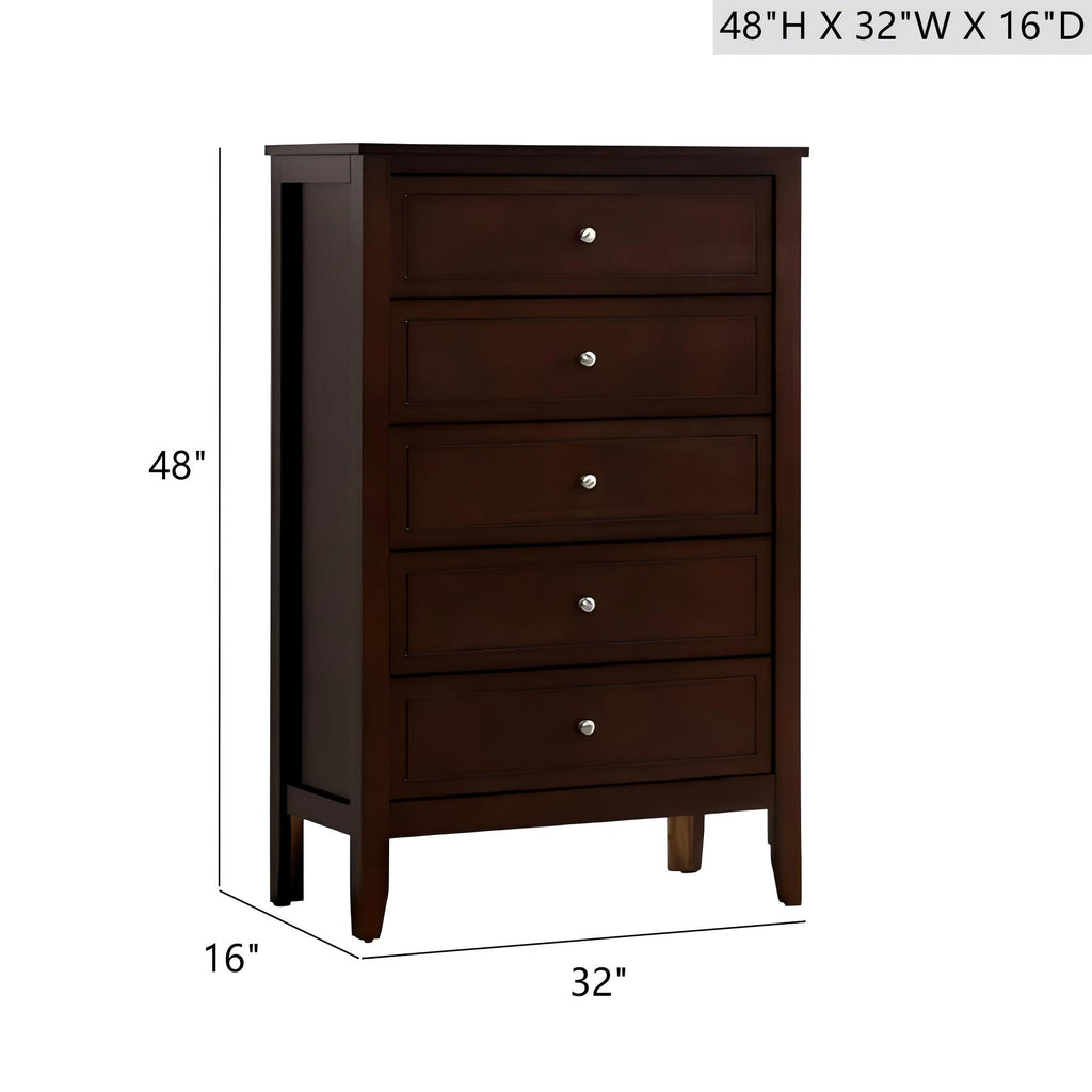 Daniel G1312-CH-25 Chest , Cappuccino