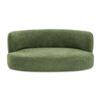 Shep 36" Curved Dog Sofa Bed Medium Moss