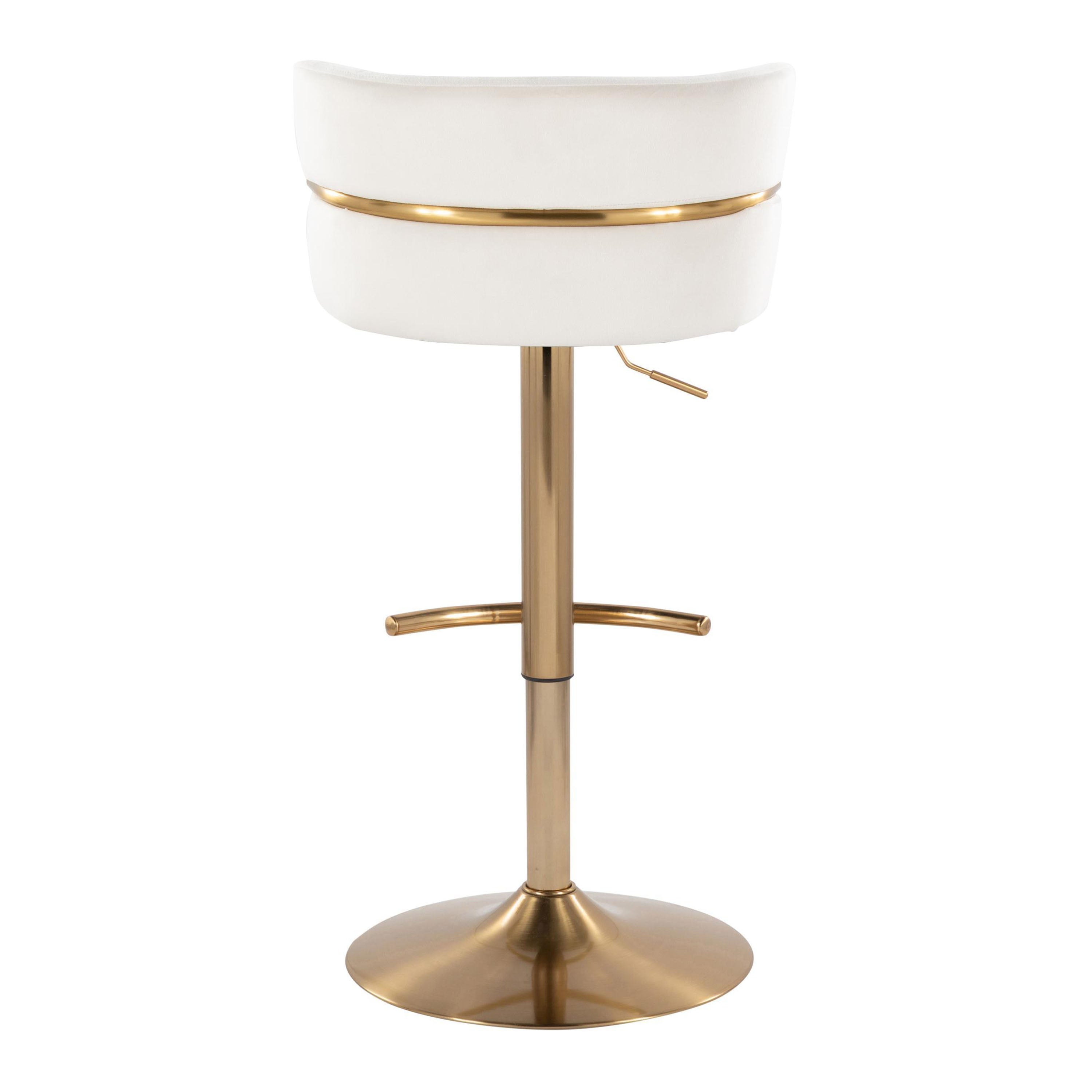 Adjustable Barstool with Swivel