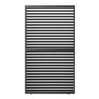 9720 Louver Grille 1/3 10ft Aluminum Frame & Louvers