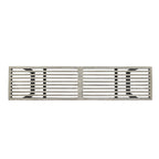 Metal/Solid Wood Outdoor Bench