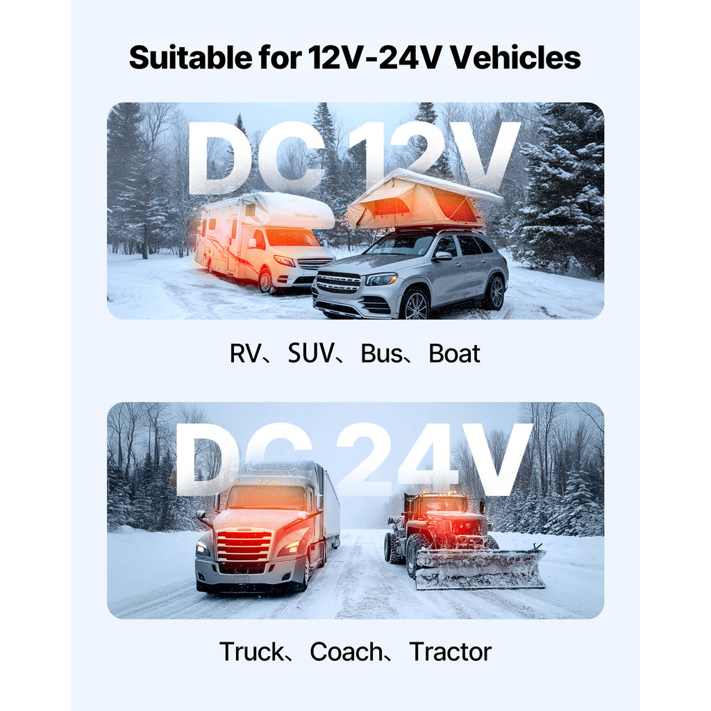 Diesel Air Heater Diesel Parking Heater 8 kW DC 12-24V with Remote Control
