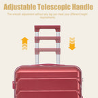 28 Inch ABS Hard Shell Large Travel Checked Luggage