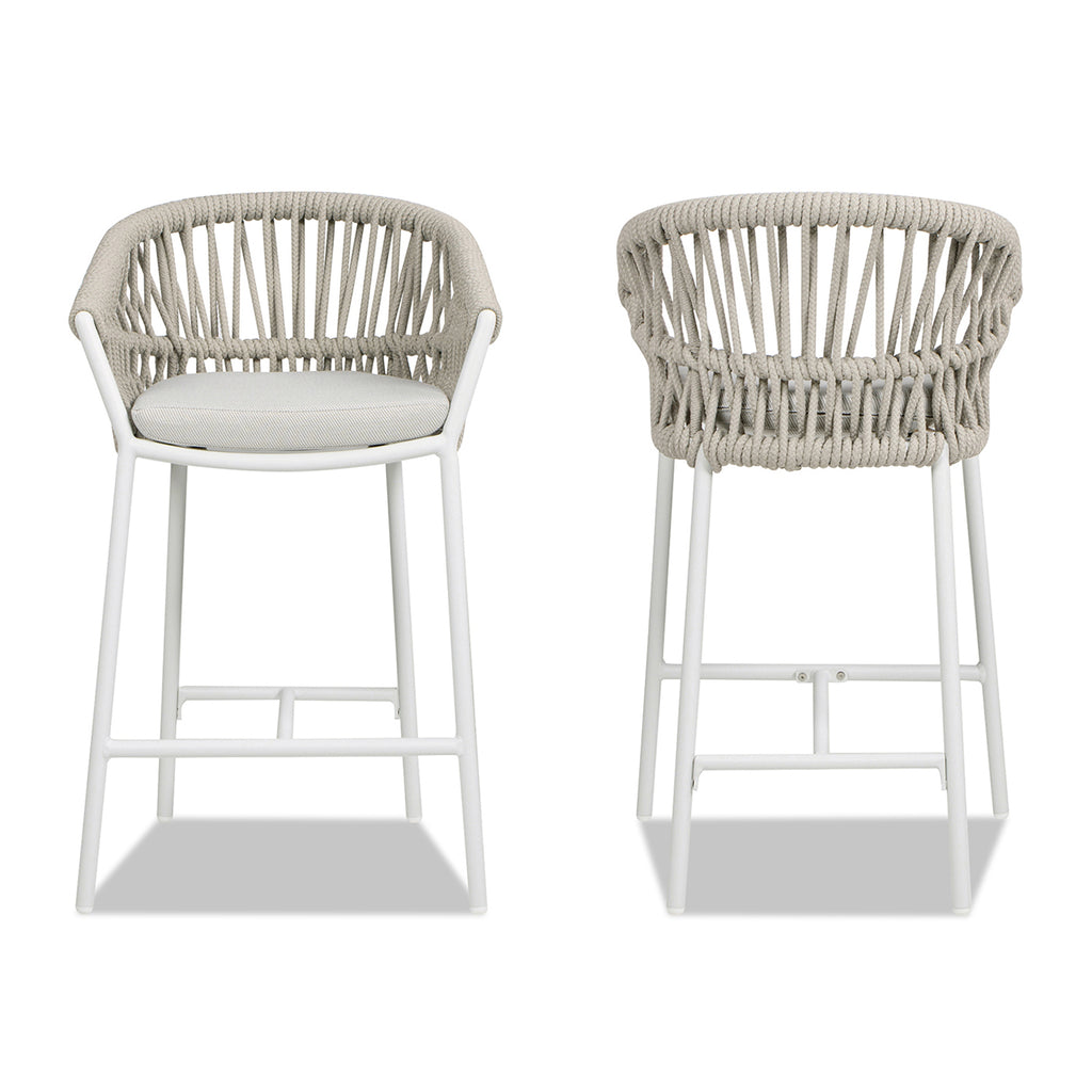 Maiden 27" Set of 2 Patio Counter Stool