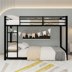 Metal Twin Over Twin Bunk Bed