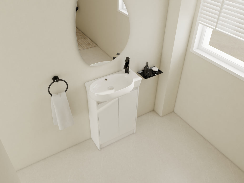 23" Freestanding Bathroom Vanity with Sink