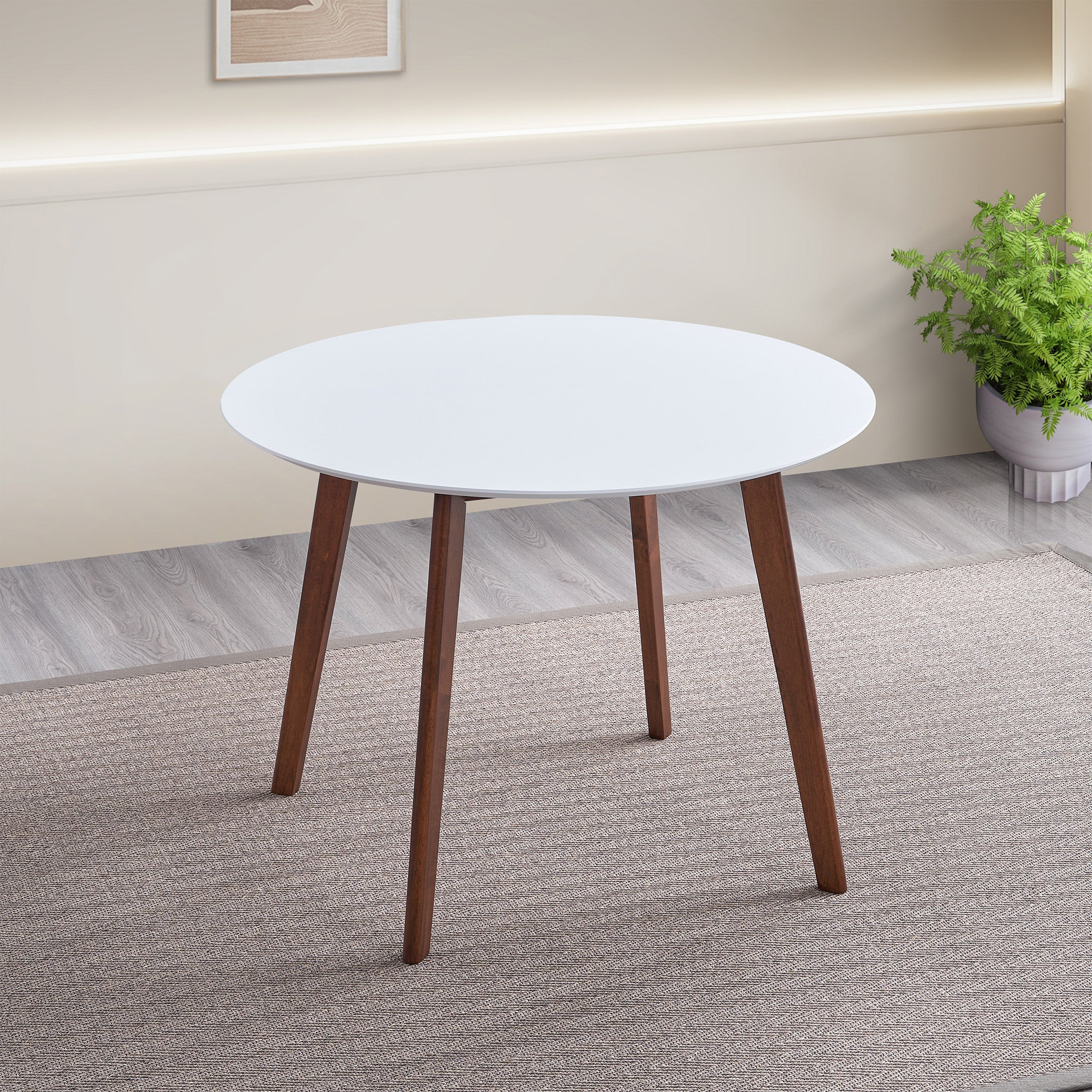 Minimalist Mid Century Modern Dining Table