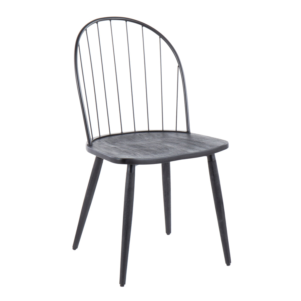 High Back Armless Chair